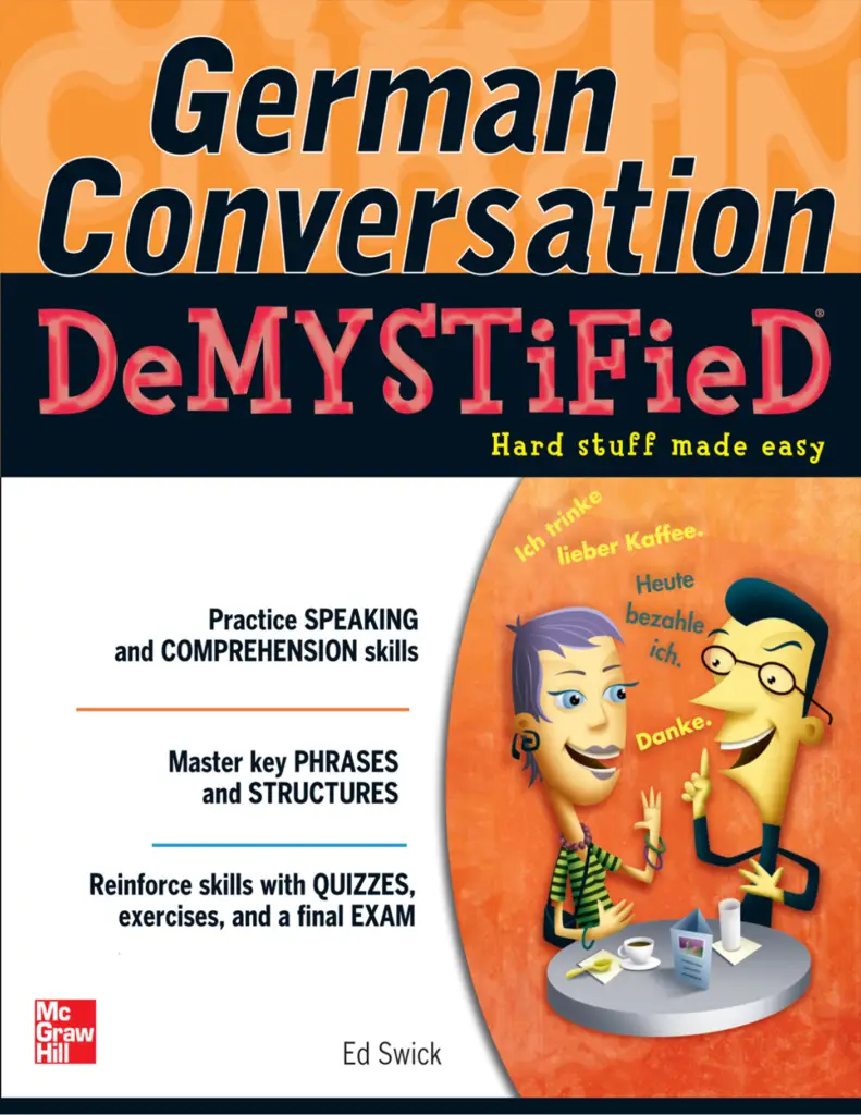 Rich Results on Google's SERP when searching for 'German Conversation Demystified Hard Stuff Made Easy Book'