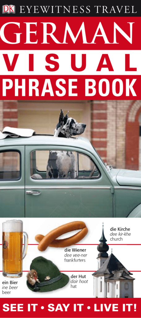 Rich Results on Google's SERP when searching for 'German Visual Phrase Book'
