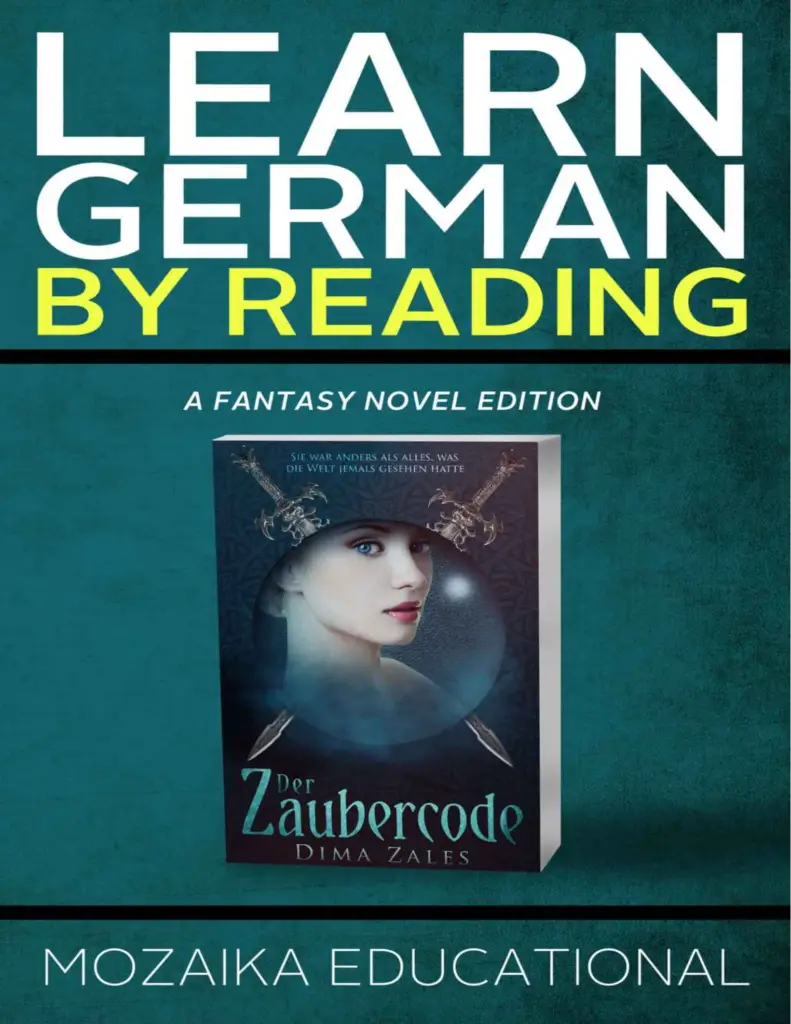 Rich Results on Google's SERP when searching for 'Learn German By Reading A Fantasy Novel Edition Book'