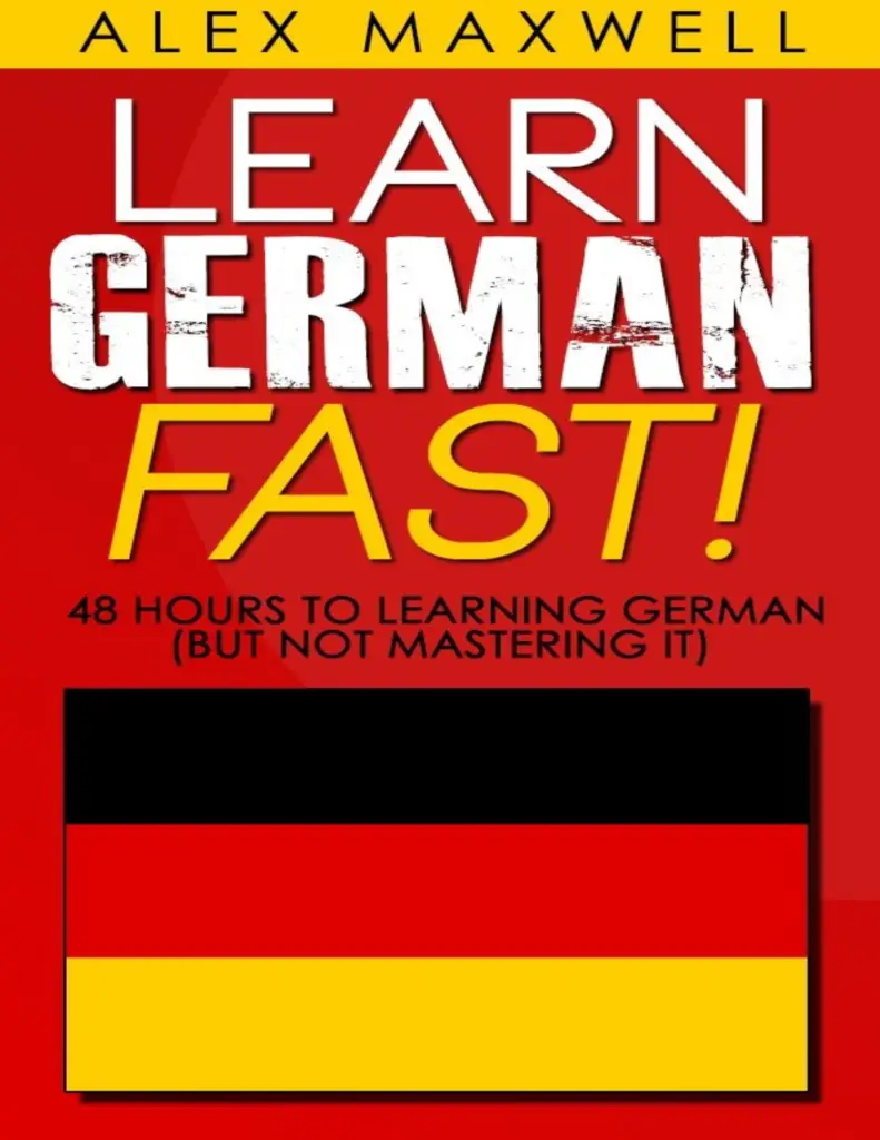 Rich Results on Google's SERP when searching for 'Learn German Fast 48 Hours To Learning German Book'