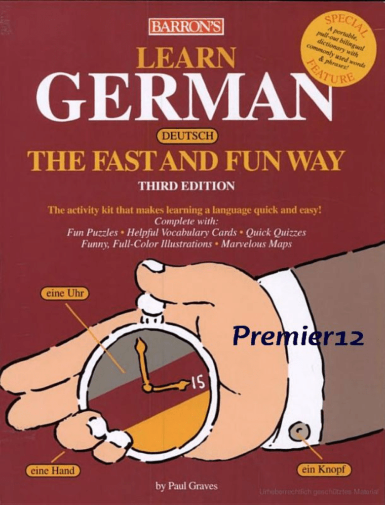 Rich Results on Google's SERP when searching for 'Learn German The Fast and Fun Way Third Edition Book'