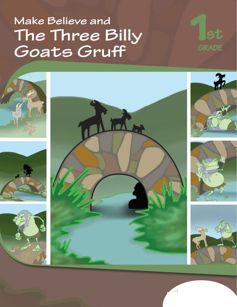 Rich Results on Google's SERP when searching for 'Make Believe And The Three Billy Goats Gruff 1st Grade Workbook'