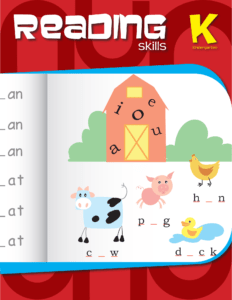 Rich Results on Google's SERP when searching for 'Reading Skills Kindergarten Workbook'