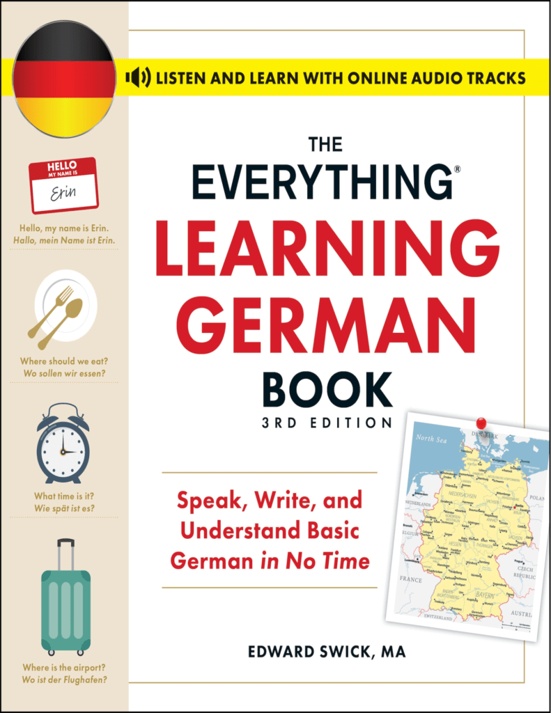 Rich Results on Google's SERP when searching for 'The Everything Learning German Book'